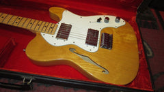 1976 Fender Thinline Telecaster Natural w/ Original Hardshell Case