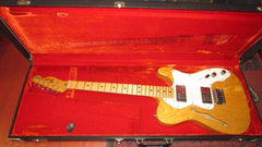 1976 Fender Thinline Telecaster Natural w/ Original Hardshell Case