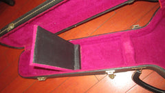 ~1976 Gibson L6-S Hardshell Case Black w/ Purple Interior