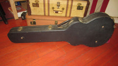 ~1976 Gibson L6-S Hardshell Case Black w/ Purple Interior