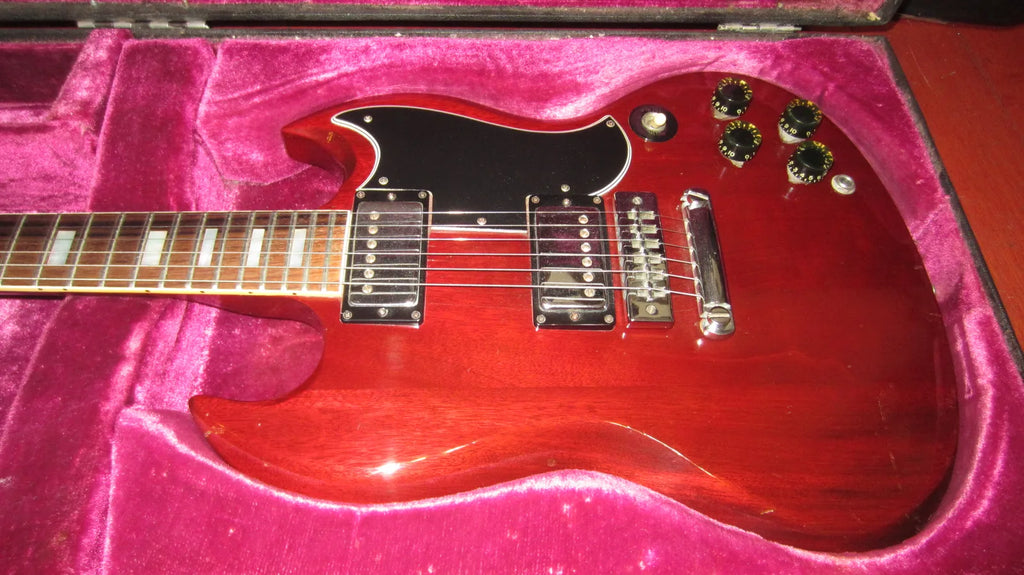 1976 Gibson SG Standard Cherry Red CLEAN w Original Hardshell