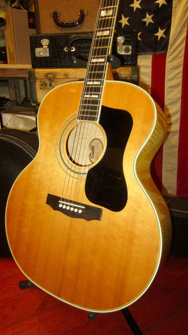 1976 Guild F-50 Jumbo Acoustic Blonde w/ Original Hardshell Case