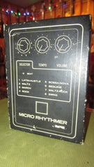 ~1976 Univox Micro Rhythmer Drum Machine Black