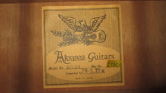 1977 Alvarez Model 5024 Dove Natural