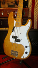 1977 Fender Precision Bass Natural