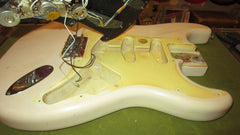 1977 Fender Stratocaster Hardtail White w Fender Hardshell Case