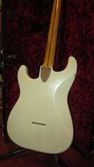 1977 Fender Stratocaster Hardtail White w Fender Hardshell Case