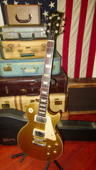 1977 Gibson Les Paul Deluxe Goldtop w/ Humbuckers Original Hardshell Case