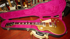 1977 Gibson Les Paul Deluxe Goldtop w/ Humbuckers Original Hardshell Case