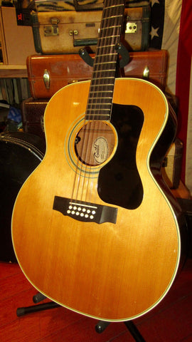 1977 Guild F-212 XL N T Natural