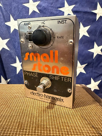 1978 Electro Harmonix Small Stone Phase Shifter Chrome