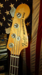 1978 Fender Musicmaster Bass Black