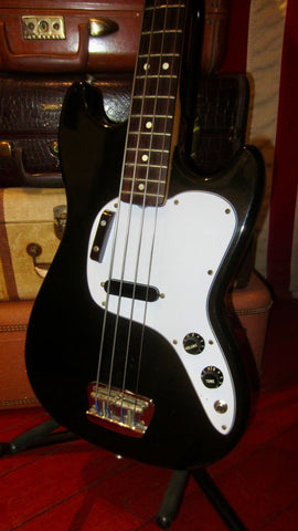 1978 Fender Musicmaster Bass Black