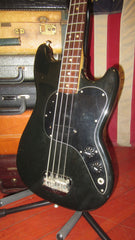 1978 Fender Musicmaster Bass Black