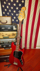 1978 Fender Musicmaster Bass Red