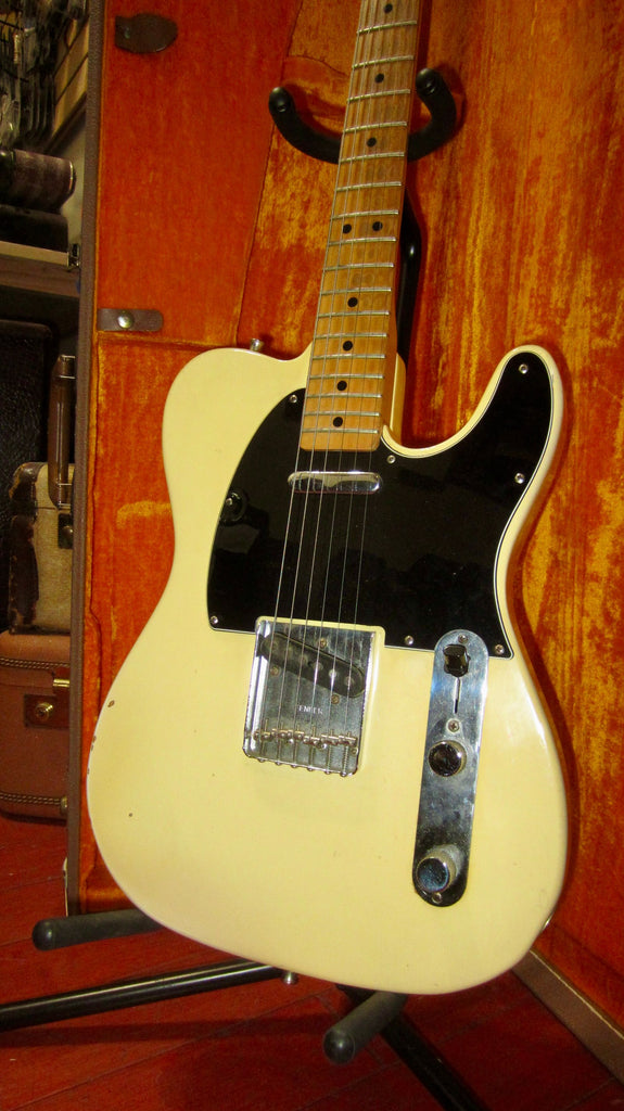 1978 Fender Telecaster White w/ Two Tone Case