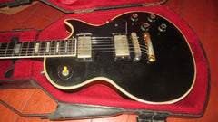 1978 Gibson Les Paul Custom Black Beauty w/ Original Chainsaw Case