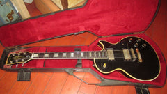 1978 Gibson Les Paul Custom Black Beauty w/ Original Chainsaw Case