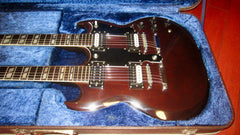 1978 Ibanez Model 2402 Double Neck SG Set Neck Version Walnut w/ Original Case