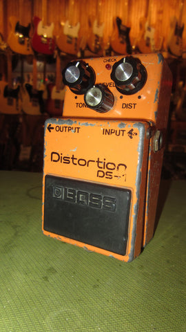 ~1979 BOSS DS-1 Distortion Silver Screw Orange