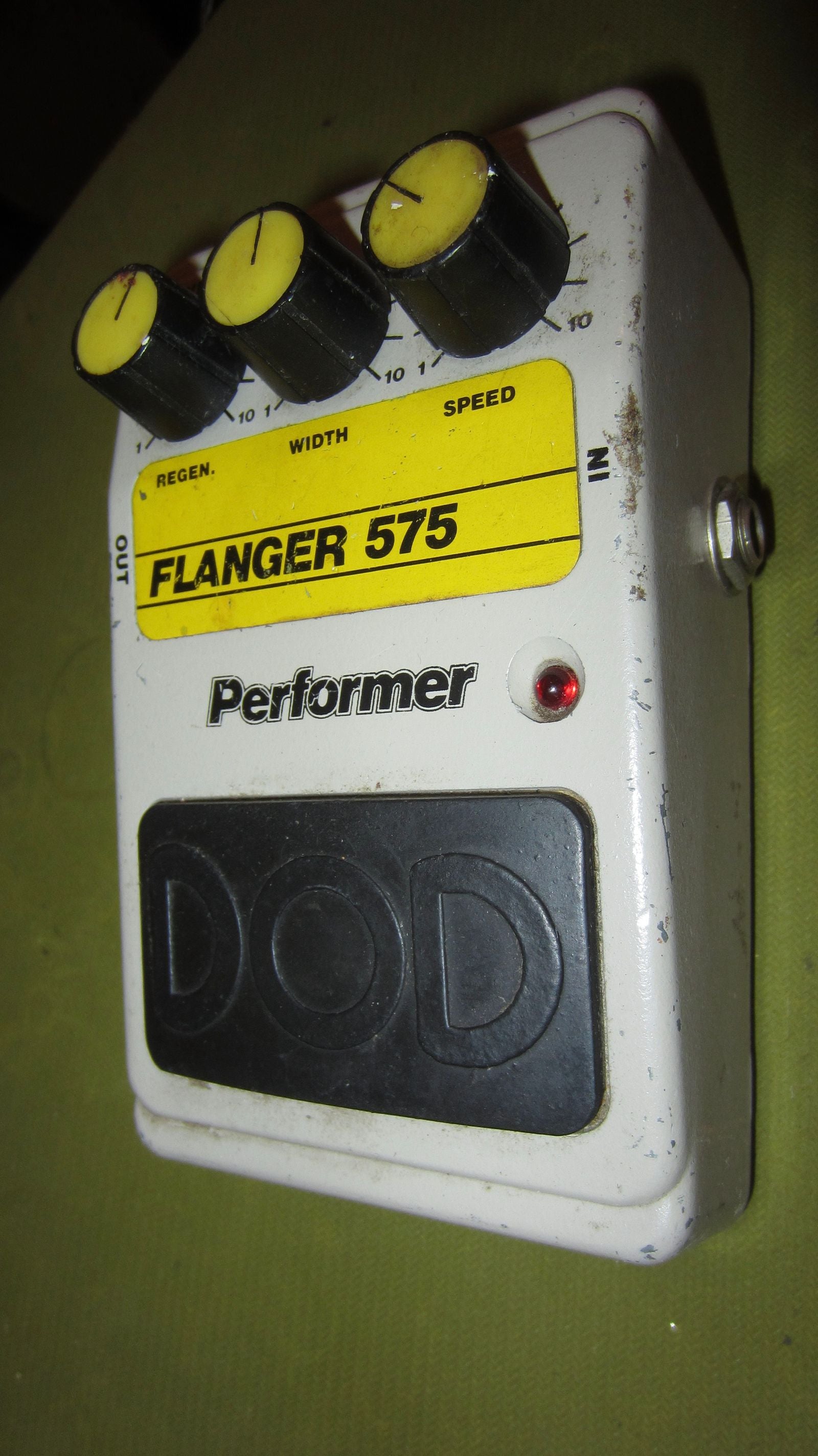 DOD FLANGER 670 ギターエフェクター VINTAGE DOD FLANGER 670 - YouTube