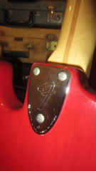 1979 Fender  Stratocaster Hardtail Trans Red