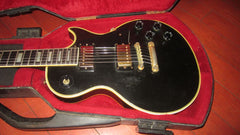 1979 Gibson Les Paul Custom Black Beauty w/ Original Protector Case