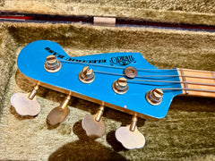 ~1979 Matao P-Bass Copy Blue with Matching Headstock