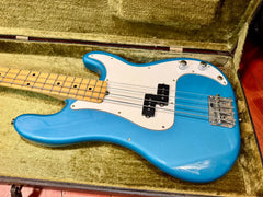 ~1979 Matao P-Bass Copy Blue with Matching Headstock