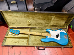 ~1979 Matao P-Bass Copy Blue with Matching Headstock