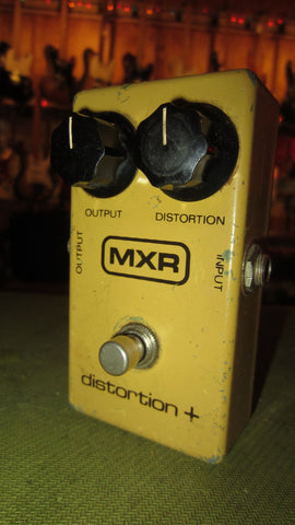 1979 MXR Distortion + Yellow