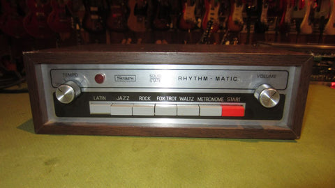 ~1979 Sears Rhythm-Matic drum machine brown