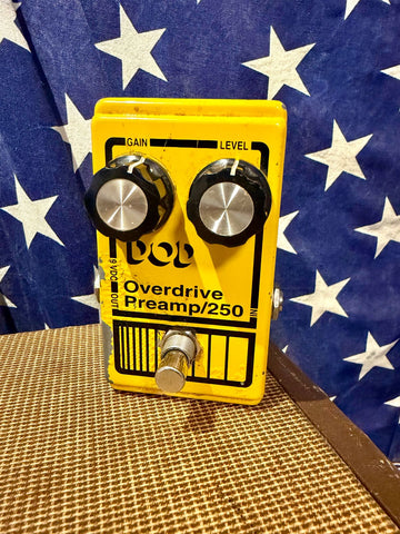 ~1980 DOD Overdrive Preamp 250 Yellow