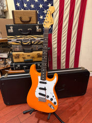 1980 Fender Stratocaster International Colors Capri Orange w/ Origianl Case and Manual
