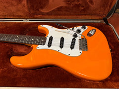1980 Fender Stratocaster International Colors Capri Orange w/ Origianl Case and Manual