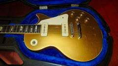 1980 Gibson Les Paul Pro Goldtop w/ P-90 Pickups, Bigsby, Protector Case