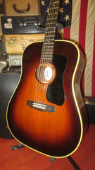 1980 Guild D-50 Sunburst CLEAN w/ Original Case