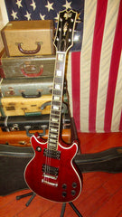 ~1980 Hondo II Les Paul Double Cutaway Cherry Red