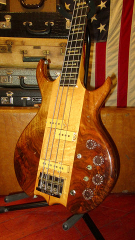 1980 Kramer DMZ-5000 Bass Natural w/ Original Hardshell Case