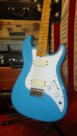 1981 Fender H-2 Bullet Blue w/ Humbuckers
