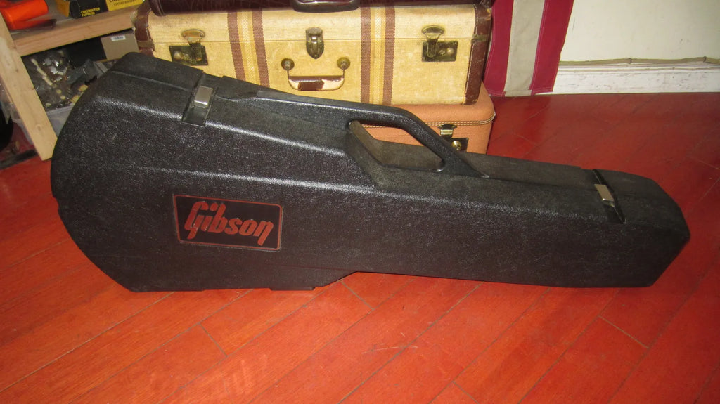 ~1981 Gibson Les Paul Protector Case Black w/ Blue Interior