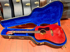 1981 Guild D-25 M Mahogany Red w/ Original Hardshell Case