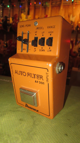 ~1981 Ibanez AF-201 Auto Filter Orange