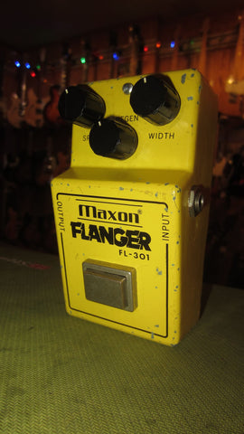 ~1981 MAXON FL-301 Flanger Yellow