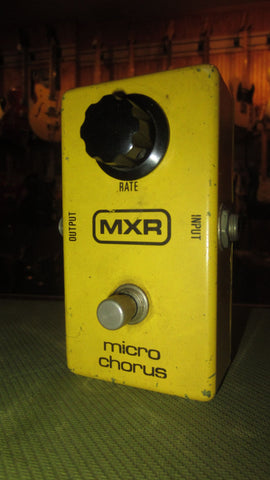 ~1981 MXR Micro Chorus Yellow