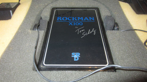 ~1981 ROCKMAN X100 by Tom Scholz Black and Blue