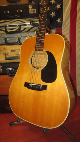 1981 Takamine F-350M Flattop Acoustic Natural