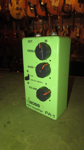 1983 BOSS  FA-1 FET Amplifier Green