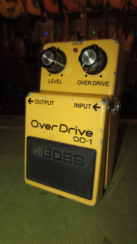 1983 BOSS OD-1 Yellow