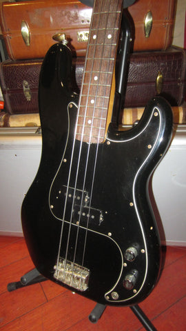 ~1983 Fender Squier Precision Bass Black